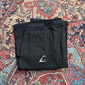 Men’s Black Gymshark Vital Seamless Leggings Size XXL Compression